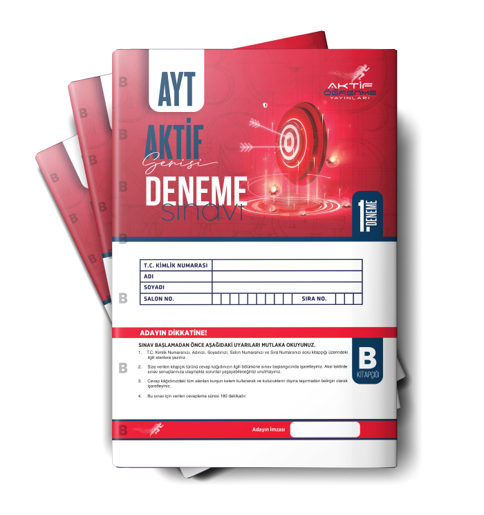 AKTİF YAYIN YKS AYT DENEME 01-B - 2024-25